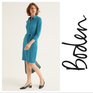 Classic Boden Shirt Dress with Pockets